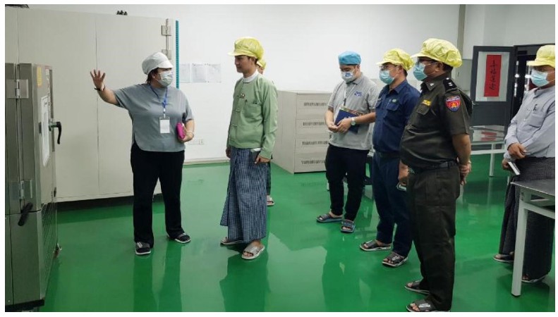 ရန်ကုန်တိုင်းဒေသကြီး ရင်းနှီးမြှုပ်နှံမှုလုပ်ငန်းများ ကြီးကြပ်ရေးအဖွဲ့၏ ကွင်းဆင်းစစ်ဆေးခြင်း  